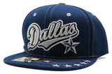 Dallas Headlines Tailsweeper Script Snapback Hat
