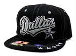 Dallas Headlines Tailsweeper Script Snapback Hat