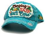 Leader of Generation Apparel Camping Hair Don't Care Adjustable Hat