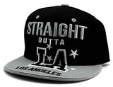 Los Angeles Leader of the Game Straight Outta Snapback Hat