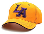 Los Angeles Top Level Initials Adjustable Hat