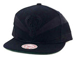 Milwaukee Bucks Mitchell & Ness Satin Sash Snapback Hat