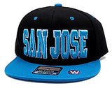 San Jose Wynn Headwear Blockbuster Snapback Hat