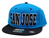 San Jose Wynn Headwear Blockbuster Snapback Hat