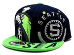 Seattle Leader of the Game Youth Monster Snapback Hat