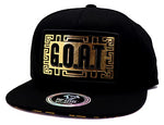 Top Level Luxe G.O.A.T. Greatest of All Time Snapback Hat
