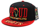 Black Pride Top Pro Proud of My Roots Snapback Hat