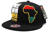 Black Pride Top Pro Freedom Over Everything Snapback Hat