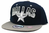 Dallas Headlines Arched Star Snapback Hat