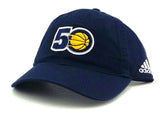 Indiana Pacers Adidas 50th Anniversary Strapback Hat