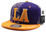 Los Angeles Top Pro Side Buildings Snapback Hat