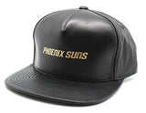 Phoenix Suns Mitchell & Ness Luxe Lambskin Snapback Hat