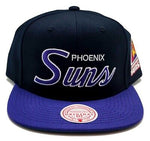 Phoenix Suns Mitchell & Ness Retro Script Snapback Hat