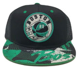 Boston Premium Clover Mesh Snapback Hat