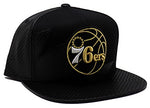 Philadelphia Mitchell & Ness 76ers Sharktooth Snapback Hat