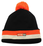 Anaheim Ducks CCM Youth Cuffed Pom Beanie