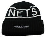 Brooklyn Nets Mitchell & Ness Cuffed Knit Beanie