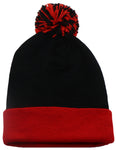 Chicago Greatest 23 Splash Cuffed Pom Beanie