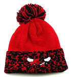 Chicago Leader of the Game Crackle 23 Cuffed Pom Beanie