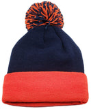 Chicago Premium Blade Cuffed Pom Beanie