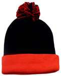 Chicago Premium Colossal Cuffed Pom Beanie