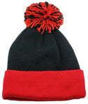 Chicago Premium Colossal Cuffed Pom Beanie