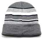 Dallas King's Choice Stripe Cuffed Knit Beanie