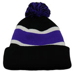 Los Angeles Headlines Palm Cuffed Pom Knit Beanie