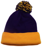 Los Angeles Premium Colossal Cuffed Pom Beanie