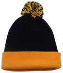 Michigan Premium Colossal Cuffed Pom Beanie
