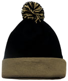 New Orleans Premium Colossal Cuffed Pom Beanie