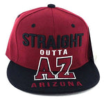 Arizona Leader of the Game Straight Outta AZ Snapback Hat