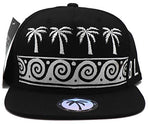 BLVD Supply Palm Tree Waves Snapback Hat