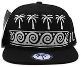 BLVD Supply Palm Tree Waves Snapback Hat