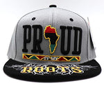 Black Pride Top Pro Proud of My Roots Snapback Hat