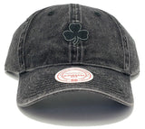 Boston Celtics Mitchell & Ness Retro Distressed Slouch Strapback Hat