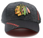 Chicago Blackhawks Reebok Playoff Flex Fitted Hat