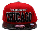 Chicago Headlines Blockbuster Snakeskin Snapback Hat