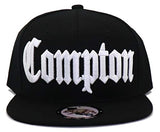 Compton Headlines Old English Banner Snapback Hat