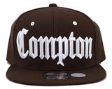 Compton Headlines Old English Banner Snapback Hat