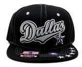 Dallas Headlines Tailsweeper Script Snapback Hat