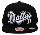 Dallas Headlines Tailsweeper Script Snapback Hat