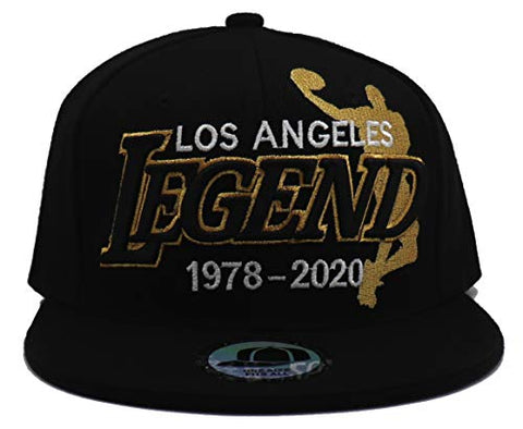  Los Angeles Legend New Kobe 24 Mamba Black Gold Era Snapback  Hat Cap : Sports & Outdoors