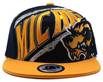 Michigan Leader of the Game Tornado Snapback Hat