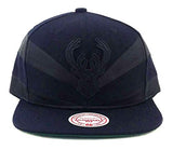 Milwaukee Bucks Mitchell & Ness Satin Sash Snapback Hat