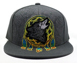 Native Pride Leader of the Game Wolf Windcatcher Snapback Hat