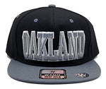 Oakland Wynn Headwear Blockbuster Snapback Hat