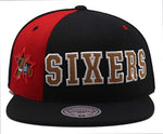 Philadelphia 76ers Mitchell & Ness Retro Hexagon Snapback Hat