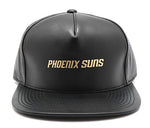 Phoenix Suns Mitchell & Ness Luxe Lambskin Snapback Hat