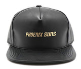Phoenix Suns Mitchell & Ness Luxe Lambskin Snapback Hat